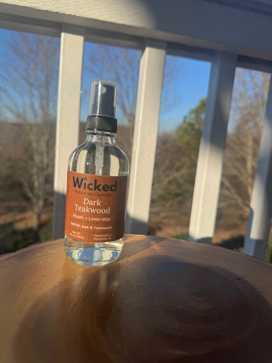 Dark Teakwood Room Spray