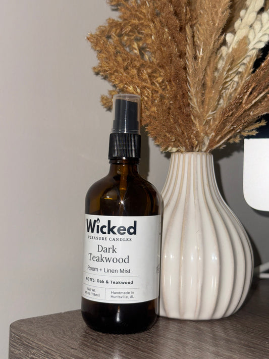 Dark Teakwood Room Spray