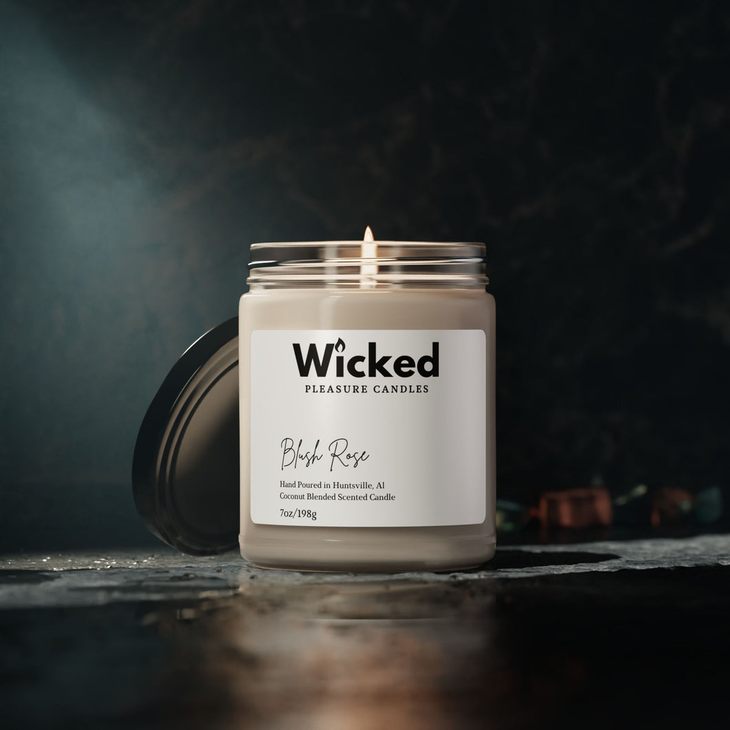 Blush Rose Single Wick